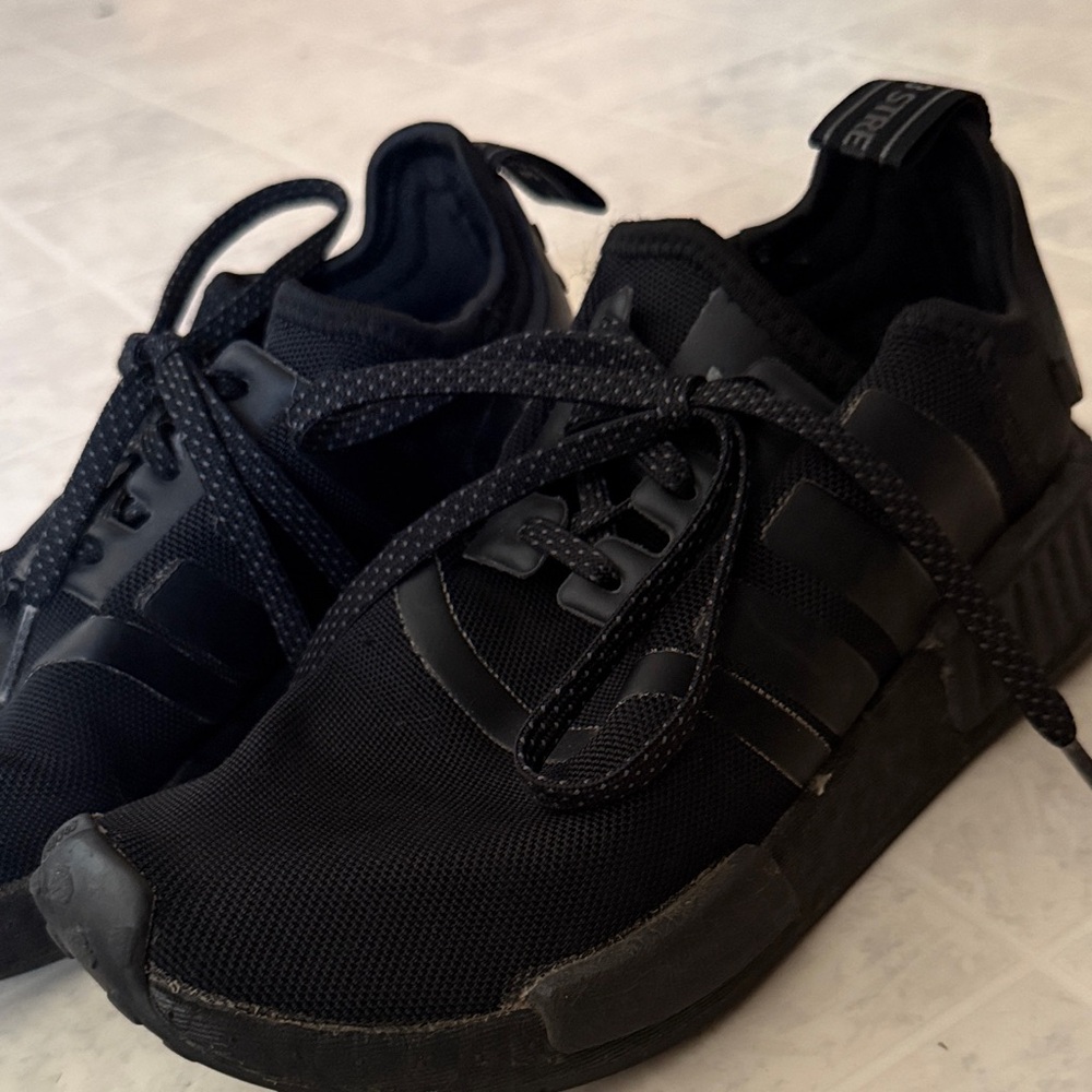 Adidas Kids Black NMDs